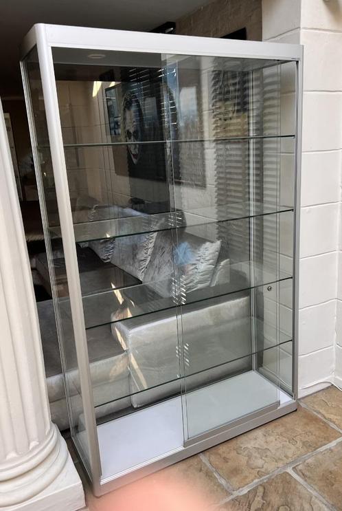 Professionele juweliers vitrinekast HxBxD 200 x 120 x 40 cm, Huis en Inrichting, Kasten | Vitrinekasten, Zo goed als nieuw, 200 cm of meer