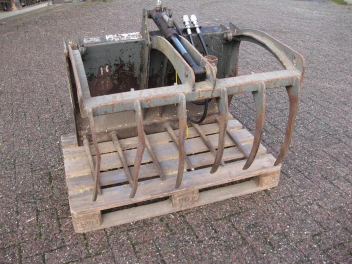 Mestklem Mestvork Mestriek voor minishovel, Zakelijke goederen, Agrarisch | Werktuigen, Ophalen