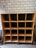 Expedit kallax vurenhouten kast, geschikt voor platen, Huis en Inrichting, Kasten | Stellingkasten, Ophalen, Gebruikt