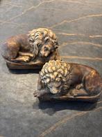 Schitterend Paar Boeksteunen – Rustende Leeuwen, Ophalen of Verzenden