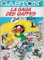 GASTON - nr.14 = La saga des Gaffes =Franstalig, Eén stripboek, Ophalen of Verzenden, Gelezen