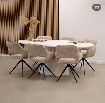 Draaibare eettafel eetkamerstoelen fauteuils OUTLET‼️ beschikbaar voor biedingen
