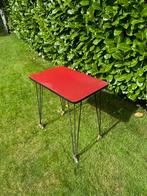 Vintage metalen tafeltje, Ophalen