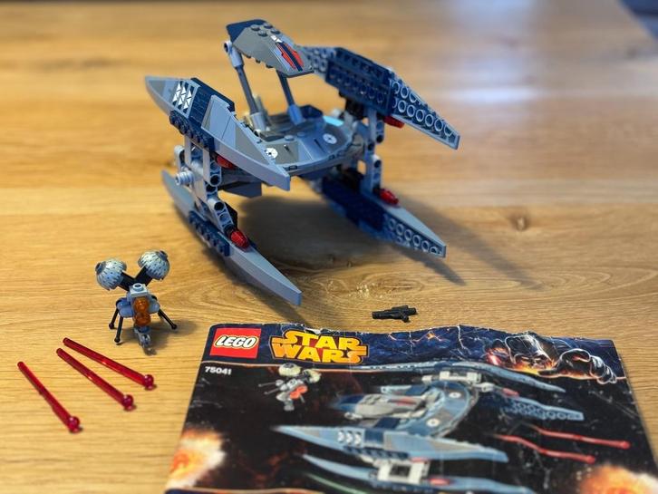 Lego Star Wars 75041 Vulture Droid, Kinderen en Baby's, Speelgoed | Duplo en Lego, Gebruikt, Lego, Complete set, Ophalen of Verzenden