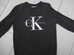 Calvin Klein herensweater longsleeve CK trui S/M vest jas, Calvin Klein, Zo goed als nieuw, Grijs, Verzenden