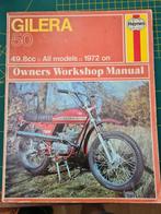 Gilera Workshop Manual Haynes, Fietsen en Brommers, Handleidingen en Instructieboekjes, Ophalen of Verzenden, Gebruikt