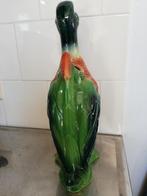 Franse waterkan / wijnkan eend, prachtige kleuren, Antiek en Kunst, Ophalen of Verzenden
