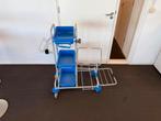 Schoonmaakkar trolley, Ophalen, Dweilemmer, -bak, of -wagen