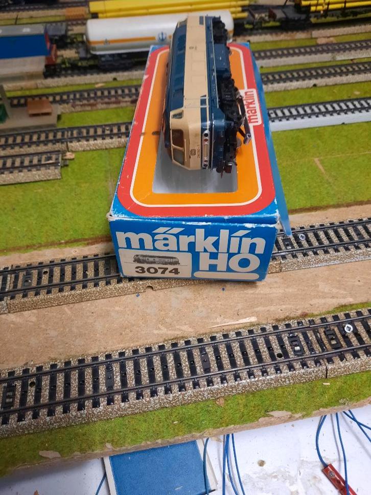 Locomotief, Hobby en Vrije tijd, Modeltreinen | H0, Gebruikt, Locomotief, Wisselstroom, Märklin, Analoog, Ophalen of Verzenden