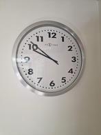 Nextime Station Wandklok 65cm, Ophalen of Verzenden, Zo goed als nieuw, Analoog, Wandklok