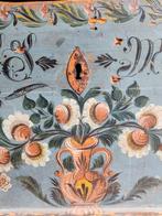 Antieke Zweedse bruidskist (1826)., Ophalen, Gebruikt, 50 tot 75 cm