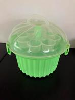 Cupcake bewaar en transport doos, Ophalen of Verzenden, Zo goed als nieuw, Cupcakes, Bakvorm