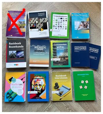 Studieboeken HBO Vastgoedkunde beschikbaar voor biedingen