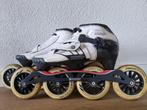 Leuke bont Z long track skeelers maat 41, Ophalen of Verzenden, Gebruikt, Inline skates 4 wielen