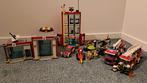 Lego brandweerkazerne, Ophalen of Verzenden, Zo goed als nieuw, Complete set, Lego