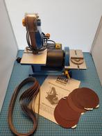 Band en schijfschuurmachine, Doe-het-zelf en Verbouw, Gereedschap | Schuurmachines, Ophalen of Verzenden, Zo goed als nieuw, Minder dan 600 watt