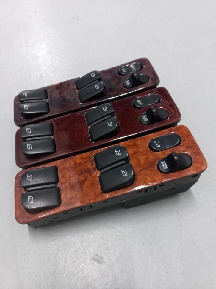 HOUTEN Raamschakelaar Saab 9-3 OG/900 NG cabrio, Auto-onderdelen, Dashboard en Schakelaars, Saab, Gereviseerd, Ophalen of Verzenden
