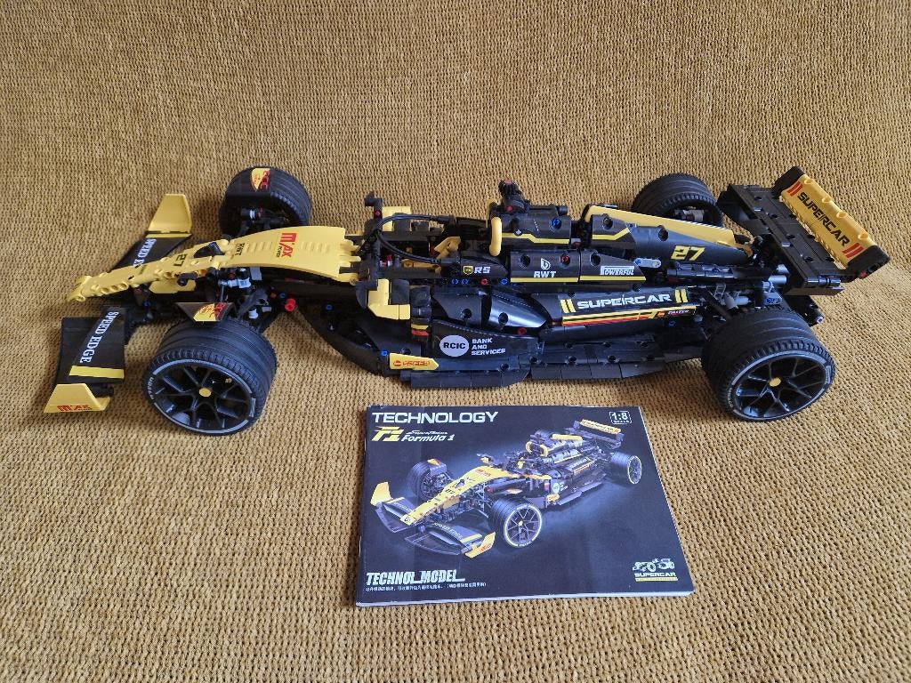 F1 "lego" technic, Kinderen en Baby's, Speelgoed | Duplo en Lego, Ophalen, Zo goed als nieuw, Complete set