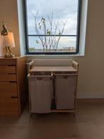 Wasmand met 2 vakken B64*33D*H64,5/73,5, Ophalen