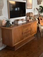 Vintage midcentury retro dressoir, Huis en Inrichting, Kasten | Dressoirs, Ophalen, Gebruikt, Teakhout, 200 cm of meer