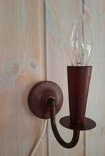 Vintage teak wandlampje., Ophalen of Verzenden, Zo goed als nieuw