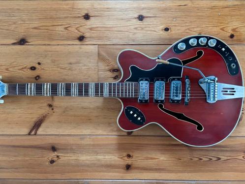 Hofner 4575 uit 1962, Muziek en Instrumenten, Snaarinstrumenten | Gitaren | Elektrisch, Gebruikt, Overige merken, Ophalen of Verzenden