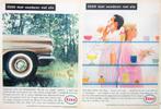 39 vintage advertenties reclames Esso 1929-81 Olie Motor, Verzamelen, Verzenden, Gebruikt