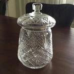 Antieke Kristallen Koekjespot, Ophalen of Verzenden