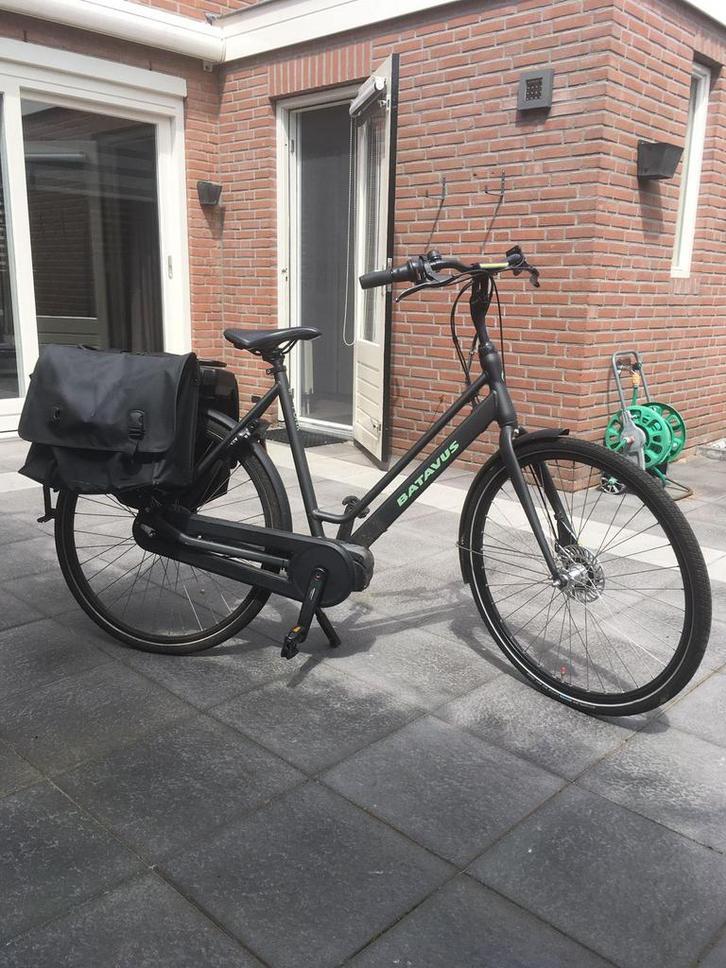Elektrische Batavus Fonk E-Go Plus NIEUWSTAAT!, Fietsen en Brommers, Elektrische fietsen, Zo goed als nieuw, Batavus, 55 tot 59 cm