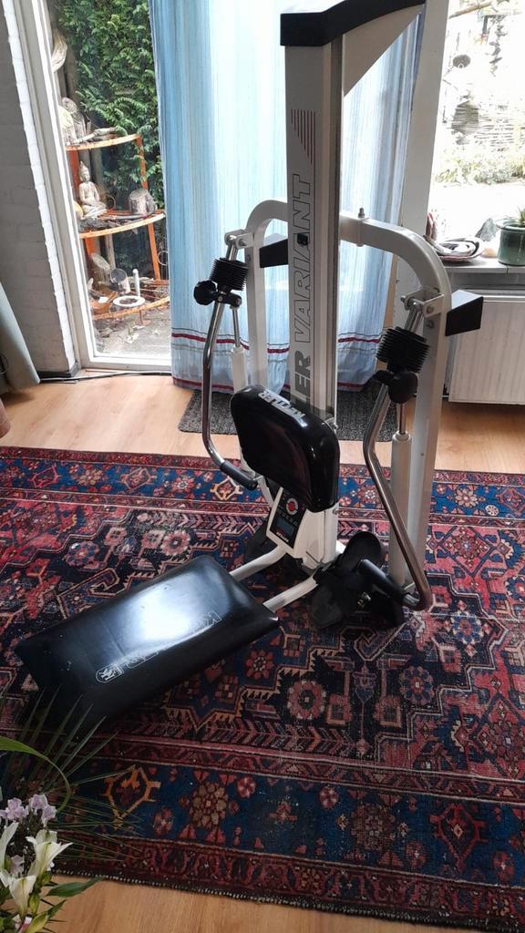Kettler Variant Roeimachine, Sport en Fitness, Fitnessapparatuur, Gebruikt, Roeitrainer, Armen, Benen, Buik, Rug, Metaal, Ophalen