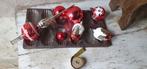 Serie oude nostalgische  kerstballen, Diversen, Kerst, Ophalen of Verzenden, Gebruikt
