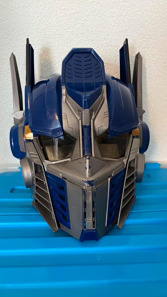 Transformers Optimus Prime masker met geluidseffecten, Kinderen en Baby's, Speelgoed | Actiefiguren, Gebruikt, Ophalen