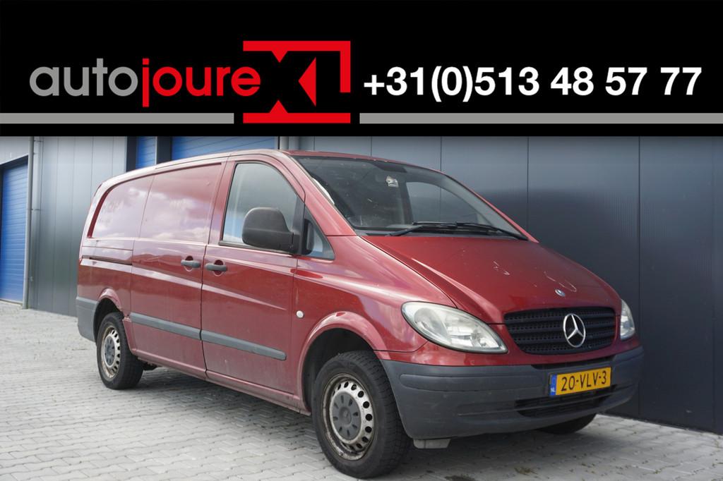 Mercedes-Benz Vito 109 CDI 320 Lang HD Amigo (bj 2008), Auto's, Bestelauto's, Gebruikt, Zwart, Bedrijf, Euro 4