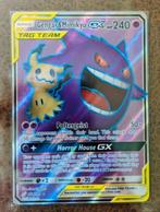 Gengar & Mimikyu GX 164/181 Nieuw, Mooie Unieke Kaart !!, Hobby en Vrije tijd, Verzamelkaartspellen | Pokémon, Ophalen of Verzenden