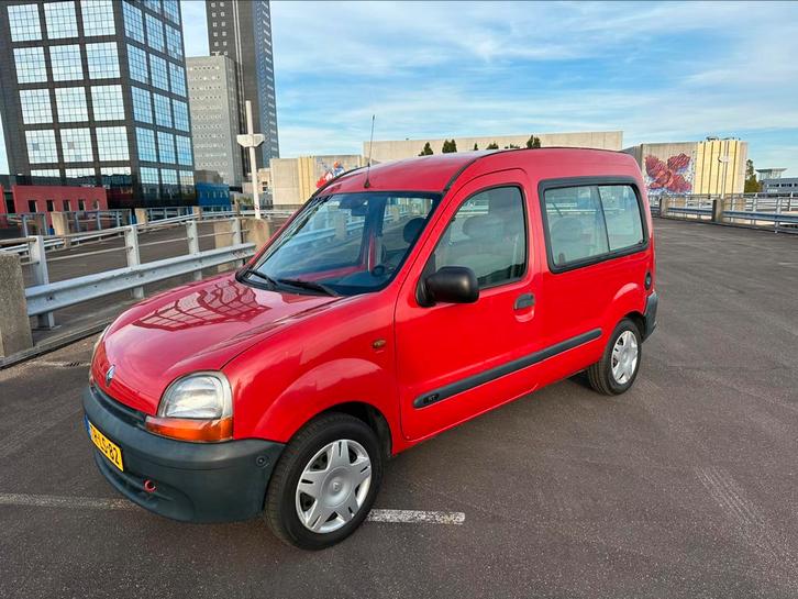 Renault Kangoo 1.4 RN 1998 Rood, Auto's, Renault, Particulier, Kangoo, Benzine, MPV, Handgeschakeld, Origineel Nederlands, Rood