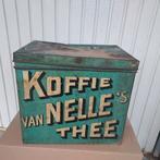 Oud brocante koffie blik Van Nelle, Antiek en Kunst, Ophalen of Verzenden
