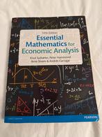 Essential Mathematics for Economic Analysis - Studieboek, Boeken, Ophalen of Verzenden, Beta, Zo goed als nieuw, WO