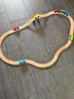 Te koop mooi groot houten treinset, Ophalen of Verzenden, Zo goed als nieuw