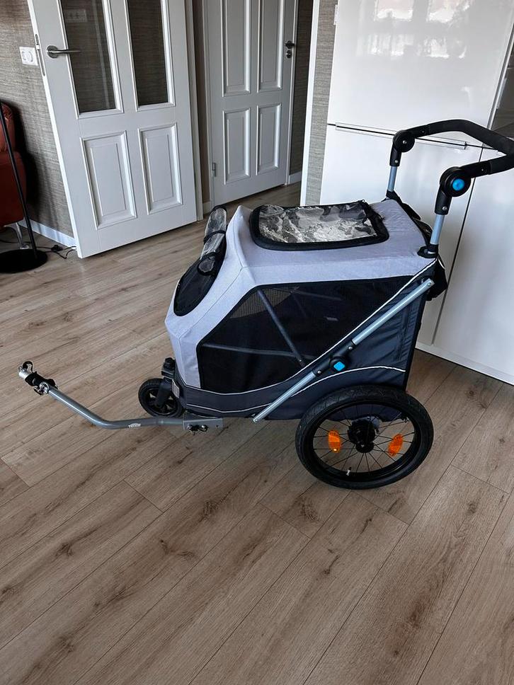 Trixie Fietskar Opvouwbaar - Hondenfietskar, Dieren en Toebehoren, Overige Dieren-accessoires, Zo goed als nieuw, Ophalen