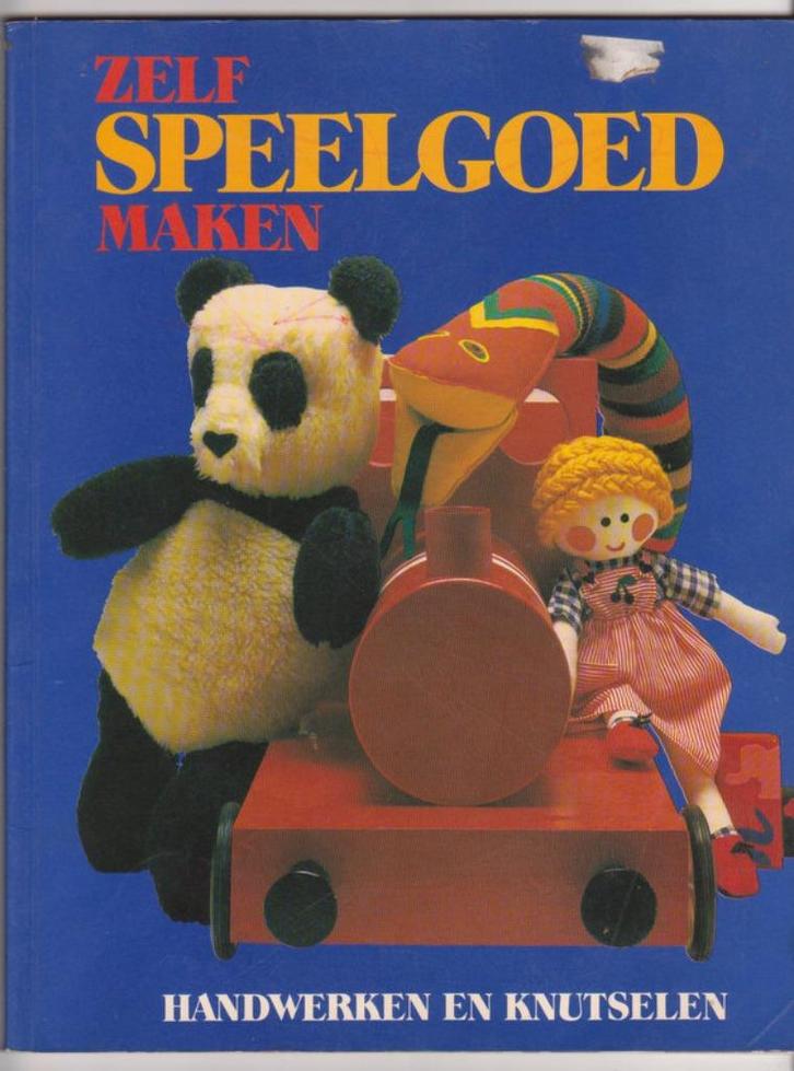 Zelf speelgoed maken [2870]  [BoSpHo], Boeken, Hobby en Vrije tijd, Zo goed als nieuw, Houtbewerking, Ophalen of Verzenden