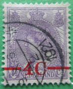Nederland 2 NVPH 106 Opruimingsuitgifte 1921 gestempeld., Verzenden, T/m 1940, Gestempeld