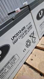 2 nieuwe LP 12v 60ah gel accu's / scootmobiel accu's, Ophalen, Nieuw