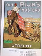 Mooie grote posters in een oude kalender, Rechthoekig Staand, Nieuw, Ophalen of Verzenden, A1 t/m A3