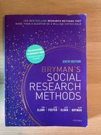 Bryman's Social Research Methods - 6th edition, Boeken, Ophalen of Verzenden, Gamma, Zo goed als nieuw, HBO
