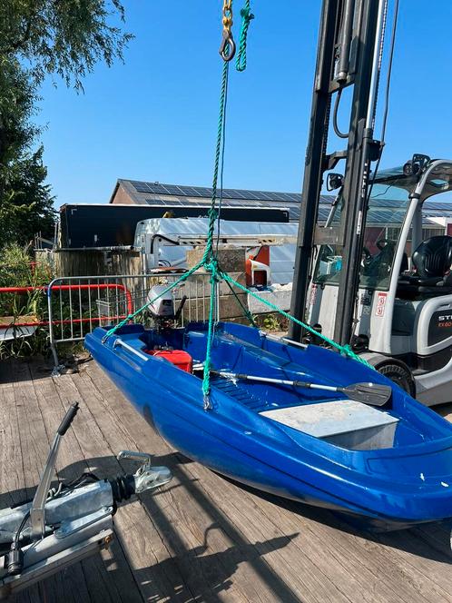 jeanneau Rigiflex cap 360 met 6pk mercury, Watersport en Boten, Hengelsport | Vliegvissen, Gebruikt, Overige typen, Ophalen