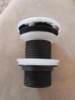 Nieuwe Wastafel Afvoerplug - Mat Zwart, Ophalen of Verzenden, Nieuw, Rvs, Wastafel