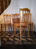 6 Stoelen caféstoel keukenstoel vintage brocante KOK stijl, Huis en Inrichting, Stoelen, Vijf, Zes of meer stoelen, Ophalen of Verzenden