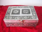 Lepeldoosje - Sieradendoos - 18 x 13 x 6 cm - zgan, Antiek en Kunst, Curiosa en Brocante, Ophalen of Verzenden