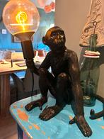 Tafellamp aap zwart, Ophalen of Verzenden, Zo goed als nieuw, Kunststof, Minder dan 50 cm
