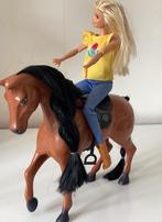 Barbie met Paard., Ophalen of Verzenden, Zo goed als nieuw, Barbie